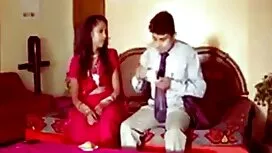 Гореща gf стене труд ...